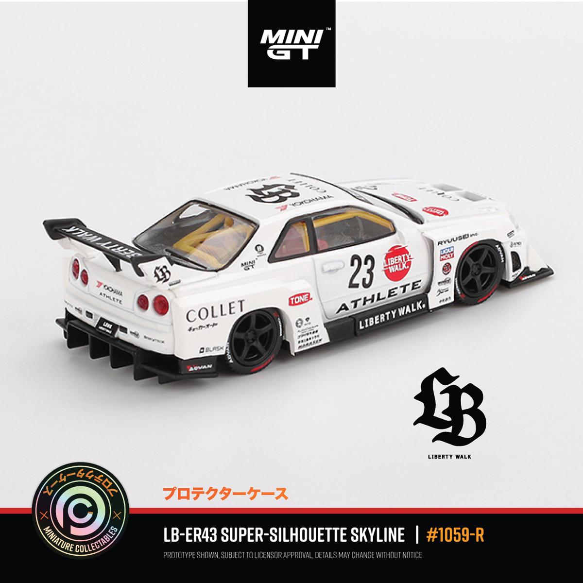 Nissan LB-ER34 Super Silhouette 'Athlete/Collet' #1057
