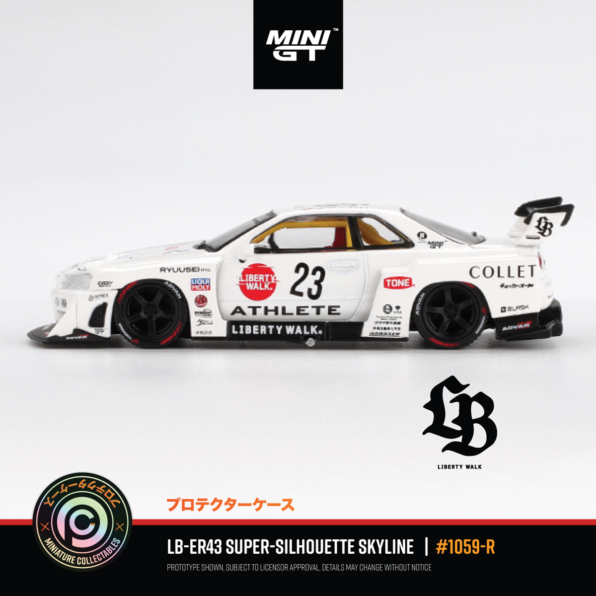 Nissan LB-ER34 Super Silhouette 'Athlete/Collet' #1057