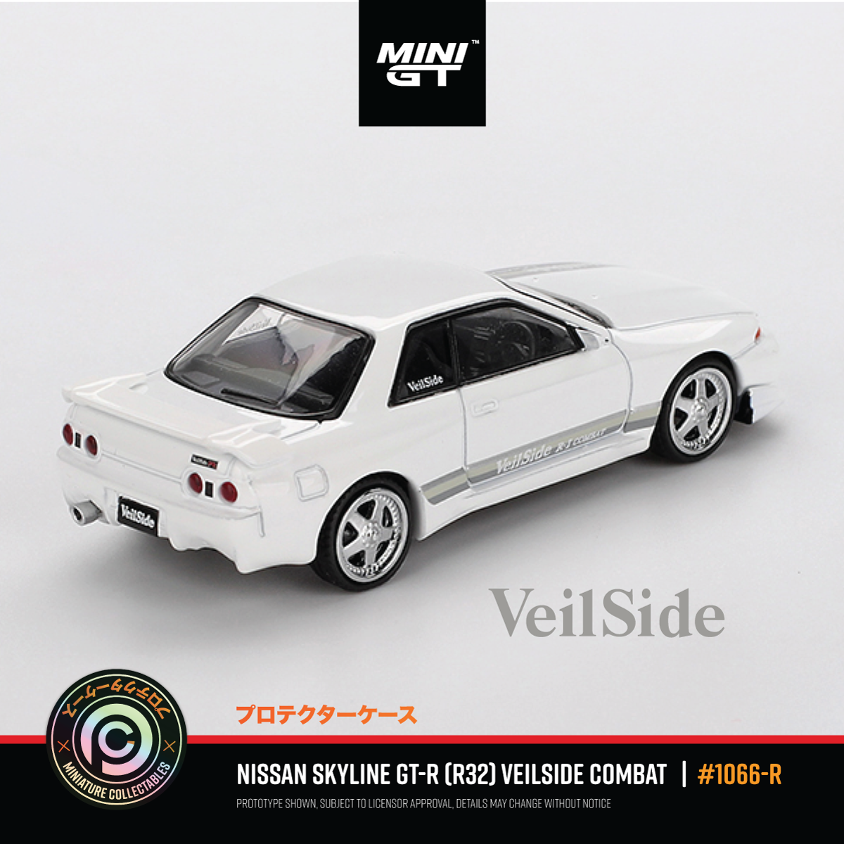 Nissan Skyline GT-R (R32) Veilside Combat C-I 'Pure White' #MGT01066-R
