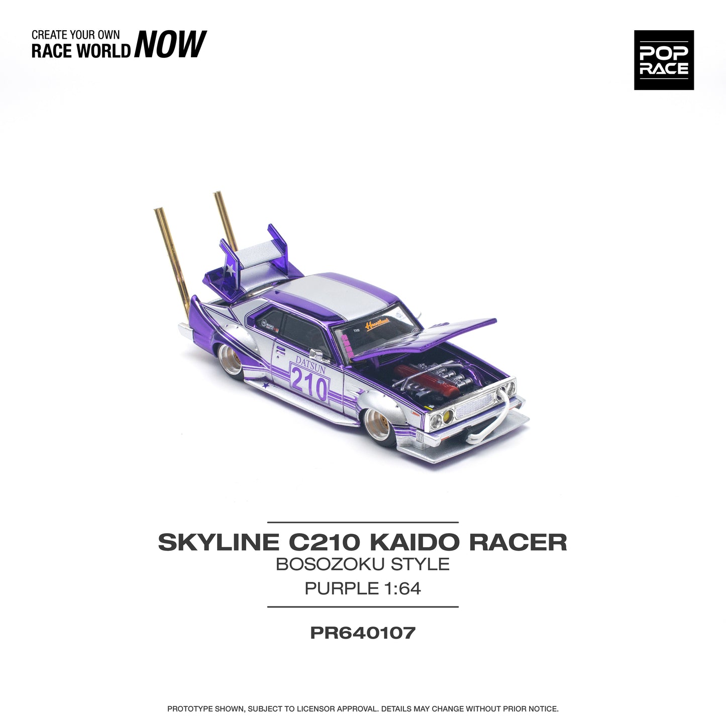 SKYLINE C210 Kaido Racer (Bōsōzoku) #PR640107