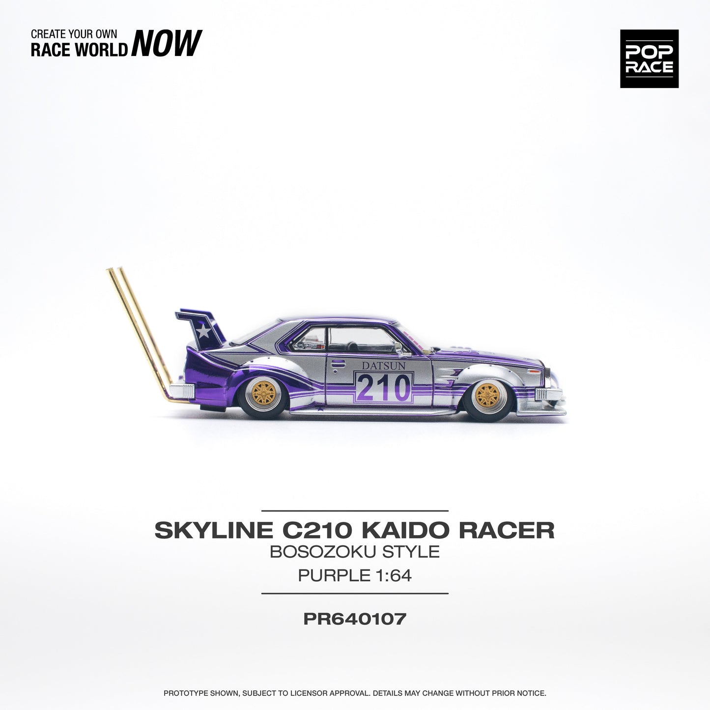 SKYLINE C210 Kaido Racer (Bōsōzoku) #PR640107