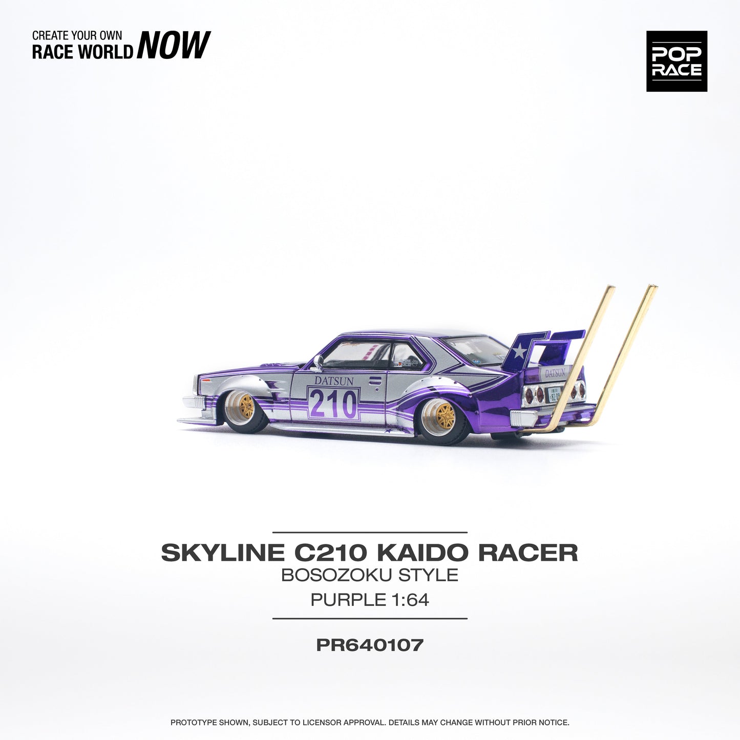 SKYLINE C210 Kaido Racer (Bōsōzoku) #PR640107
