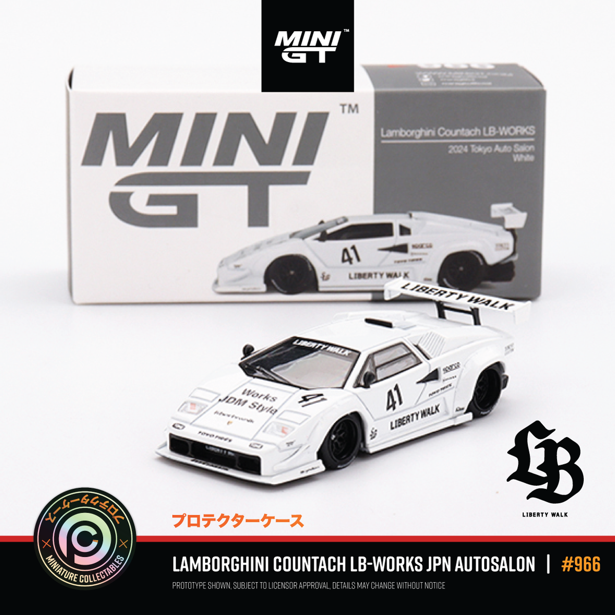 Lamborghini Countach LB-WORKS '24 Tokyo Auto Salon #MGT00966