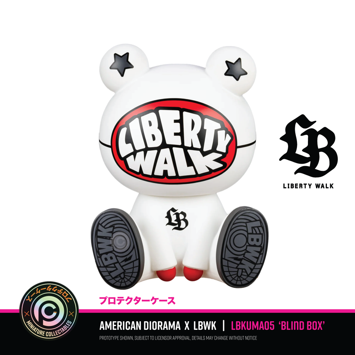 American Diorama x Liberty Walk LBKuma 100% - 'Blind Box' AD-LBKUMA05