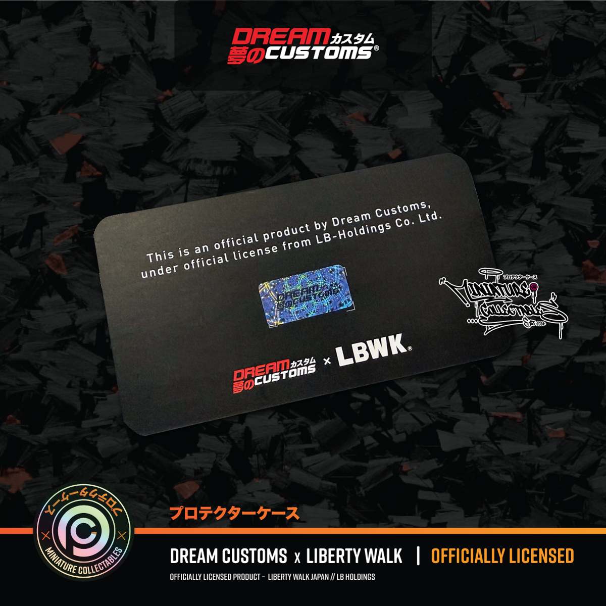 Dream Customs x Liberty Walk (LBWK) 'Showroom' - Small Diorama Mat
