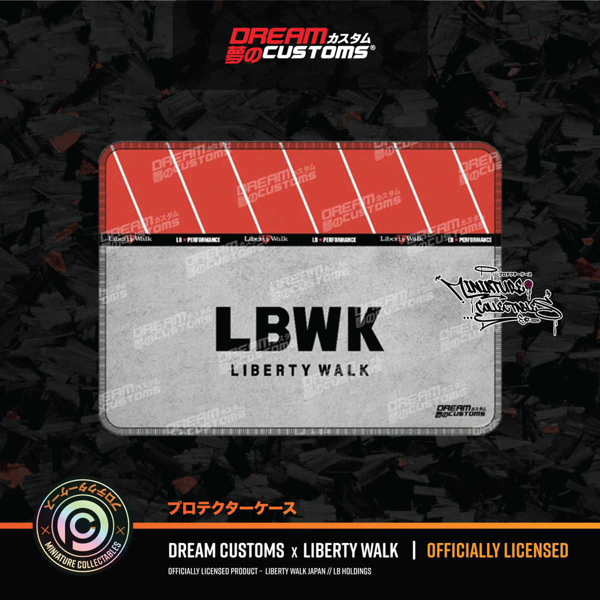 Dream Customs x Liberty Walk (LBWK) 'Showroom' - Small Diorama Mat