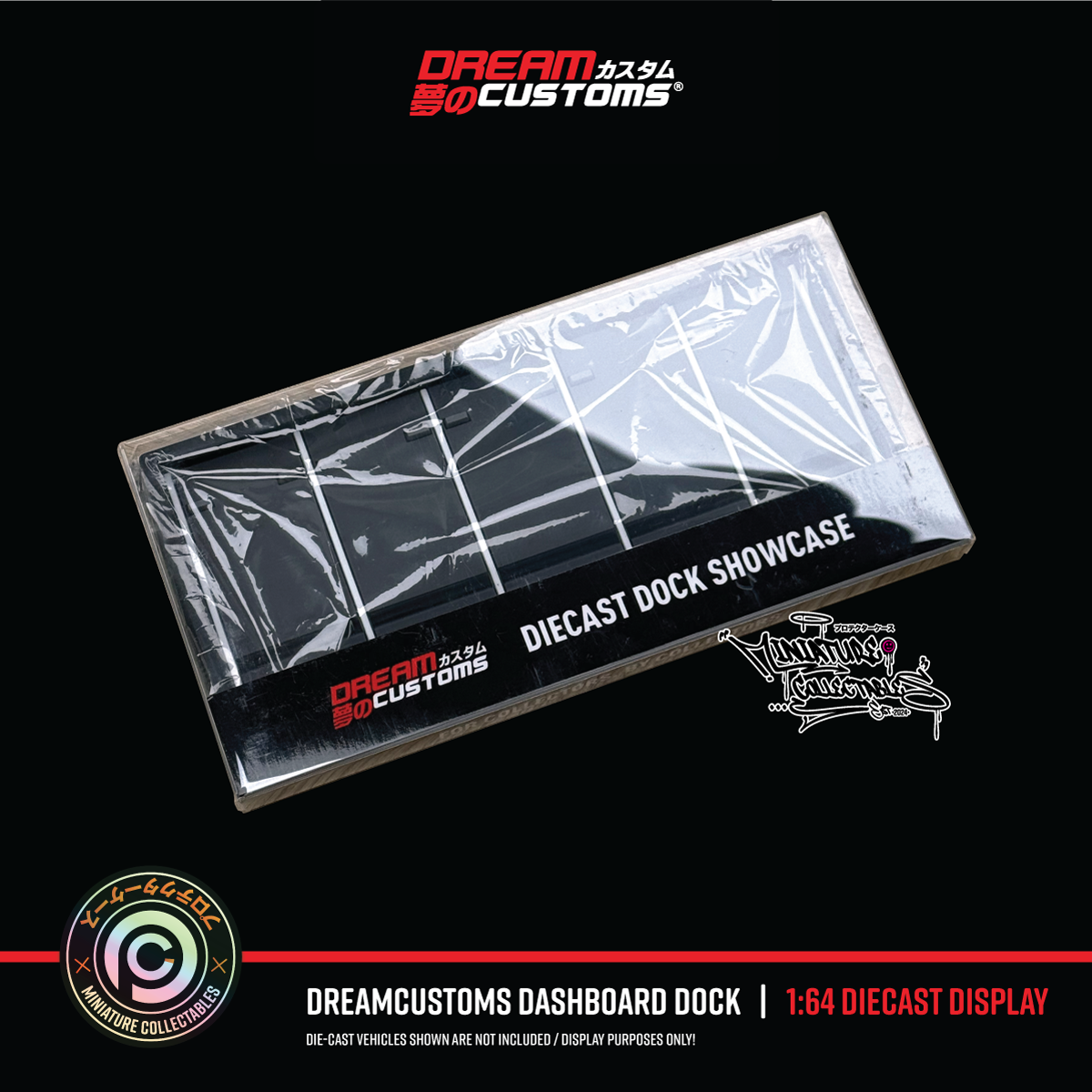 Dream Customs Dashboard Display – 'Diecast Dock Showcase'