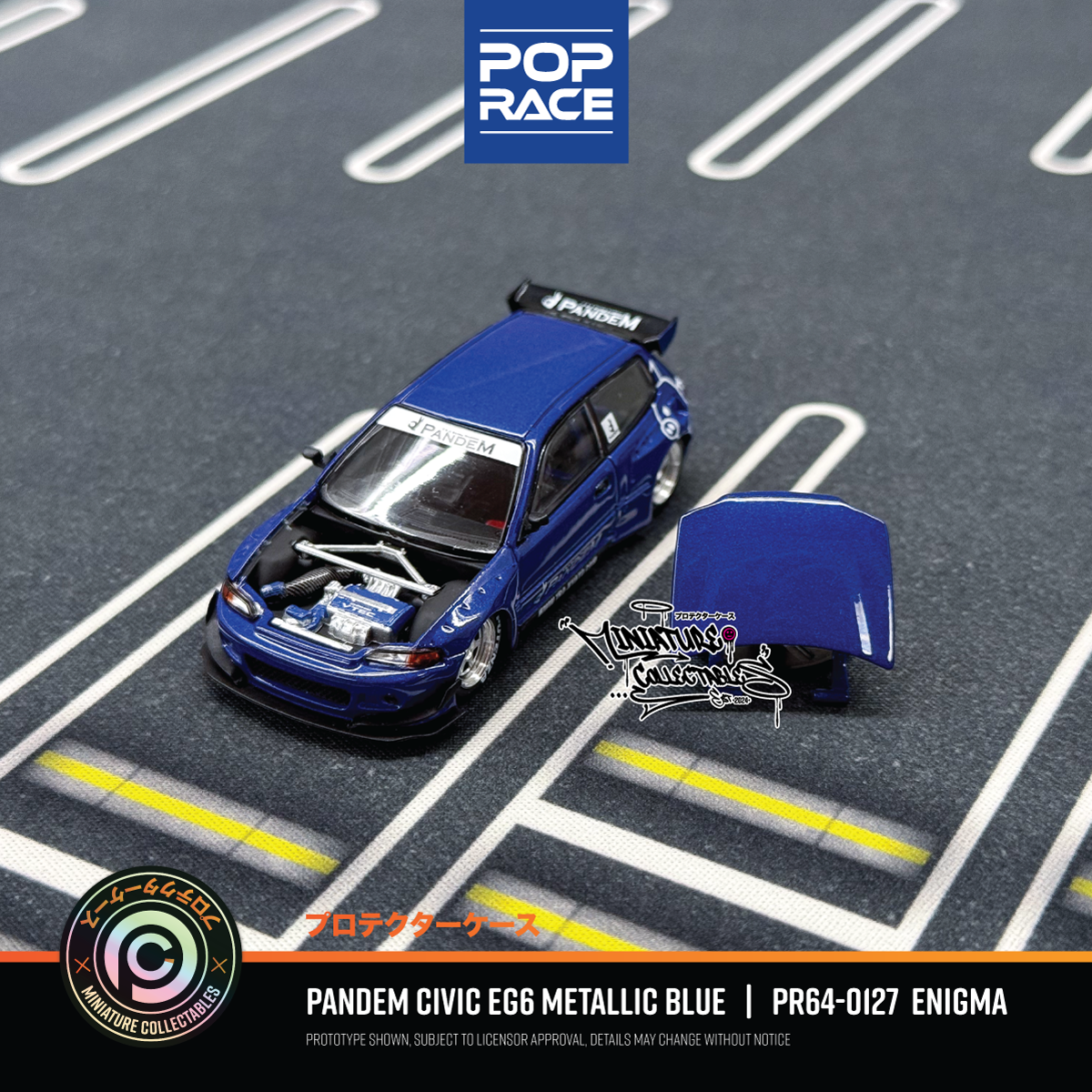 PANDEM Honda Civic EG6 (v1.5) - Enigma Blister #PR640127