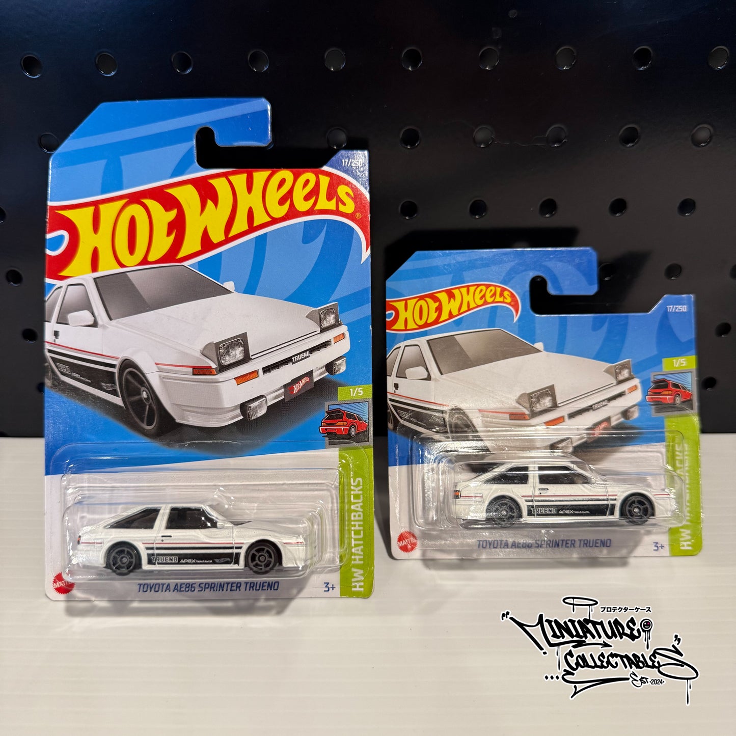 Hot Wheels - Toyota AE86 Sprinter Trueno HW HATCHBACKS 17/250 - Set