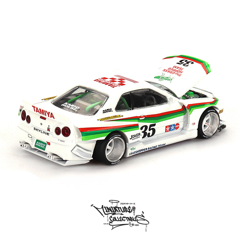Nissan Skyline GT-R (R34) Tamyia x Kaido House - "Grass Hopper" #KHMG167