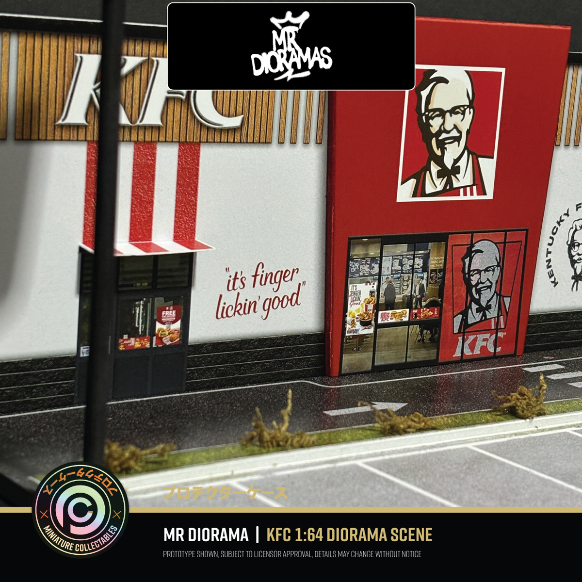 Mr Dioramas - KFC (Kentucky Fried Chicken) Diorama Scene