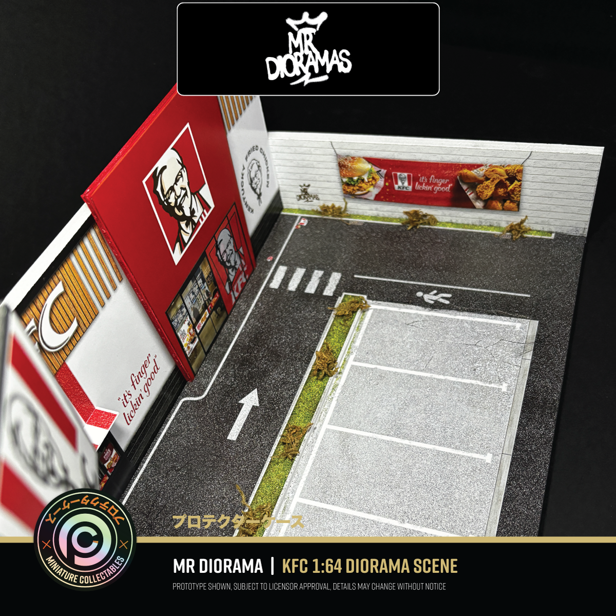 Mr Dioramas - KFC (Kentucky Fried Chicken) Diorama Scene