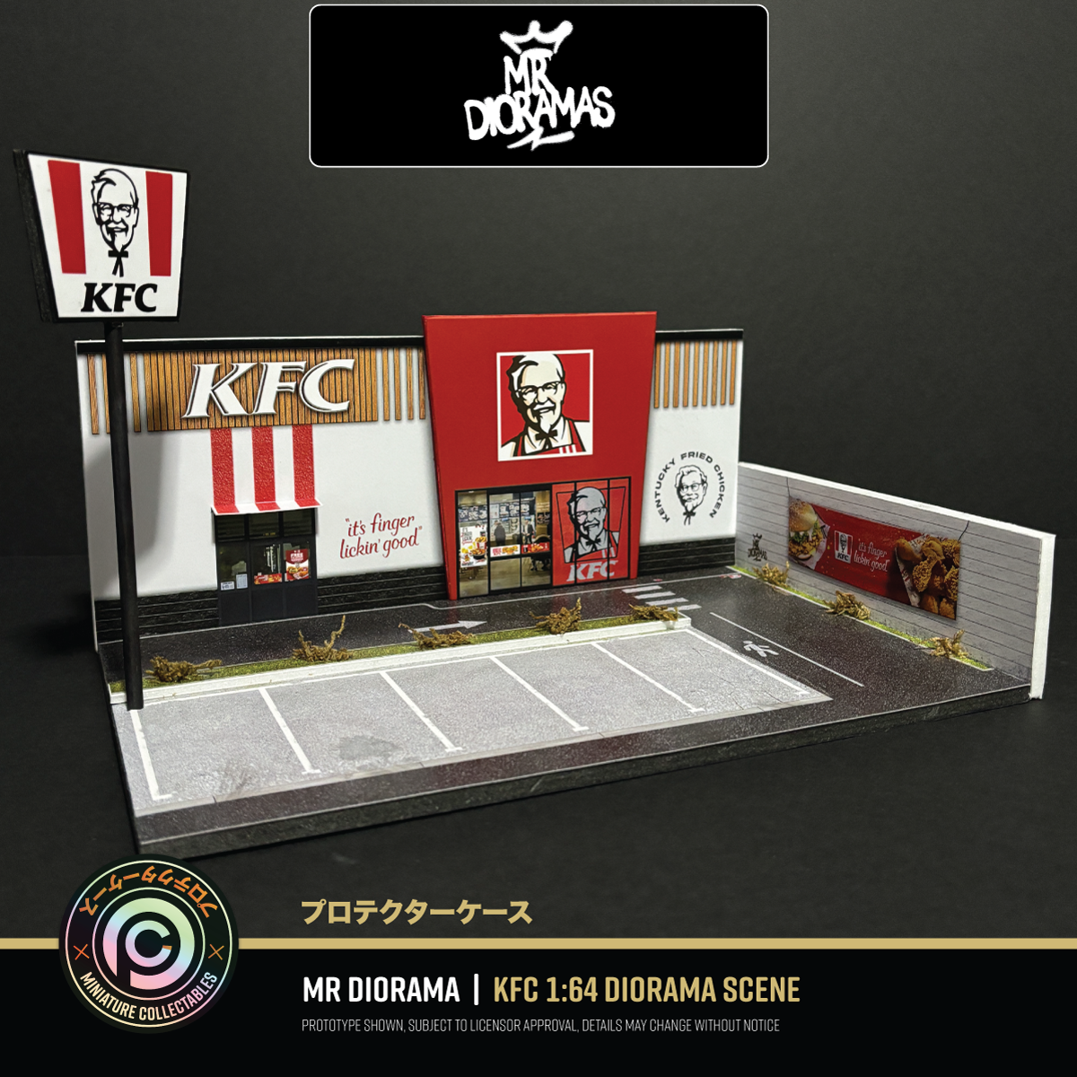Mr Dioramas - KFC (Kentucky Fried Chicken) Diorama Scene