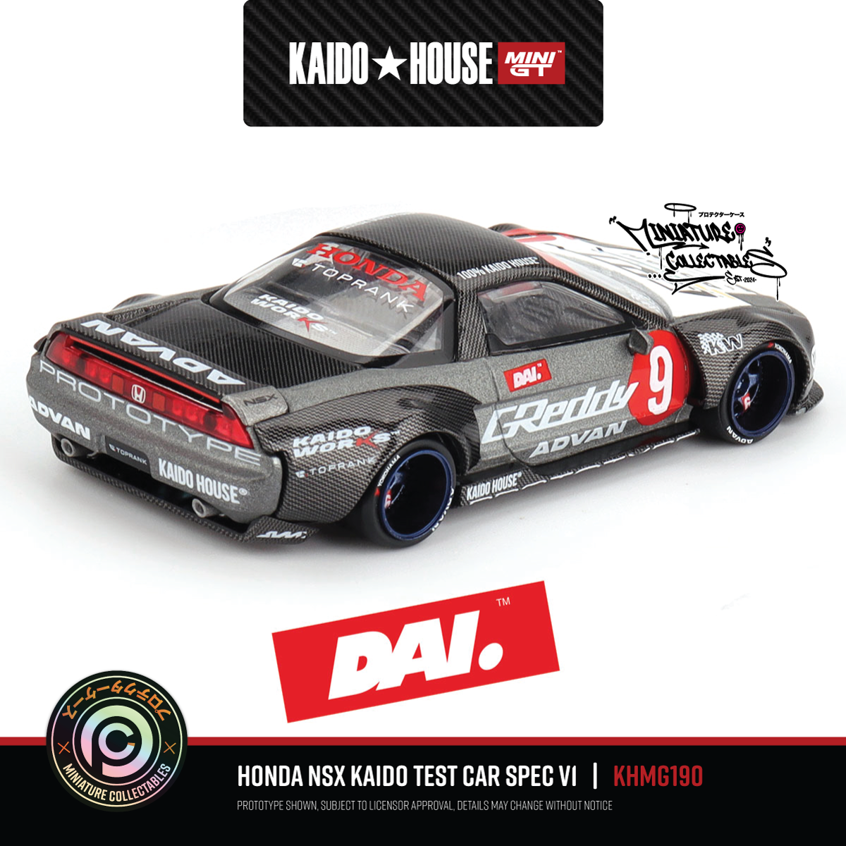 Honda NSX Kaido Test Car Spec V1 - KHMG190
