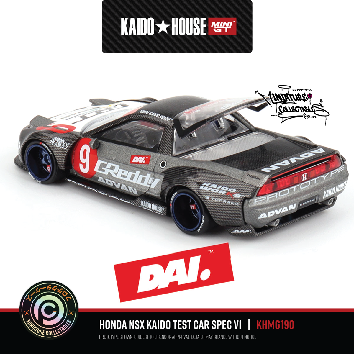Honda NSX Kaido Test Car Spec V1 - KHMG190