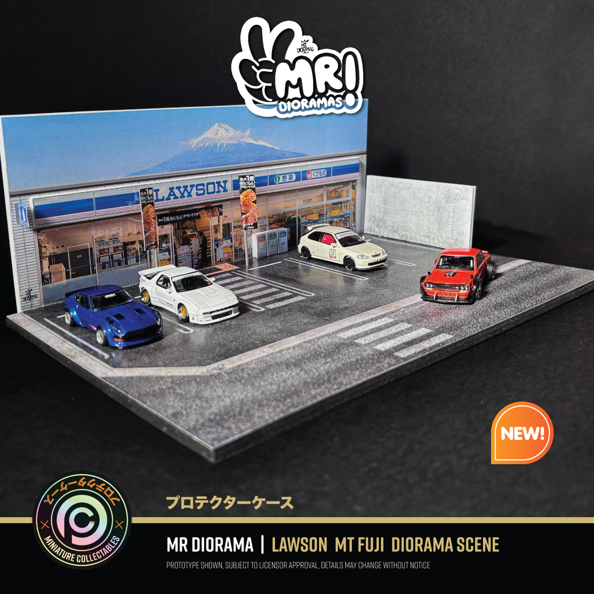 Mr Dioramas - LAWSON Mt Fuji •NEW PREORDER•