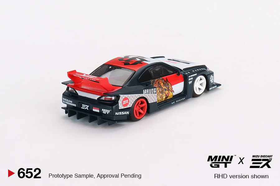 LB-Super Silhouette Nissan Silvia Garuda - Mizu Diecast #652