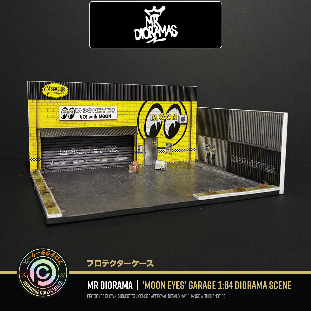 'Moon Eyes' Garage / Workshop 1:64 Diorama