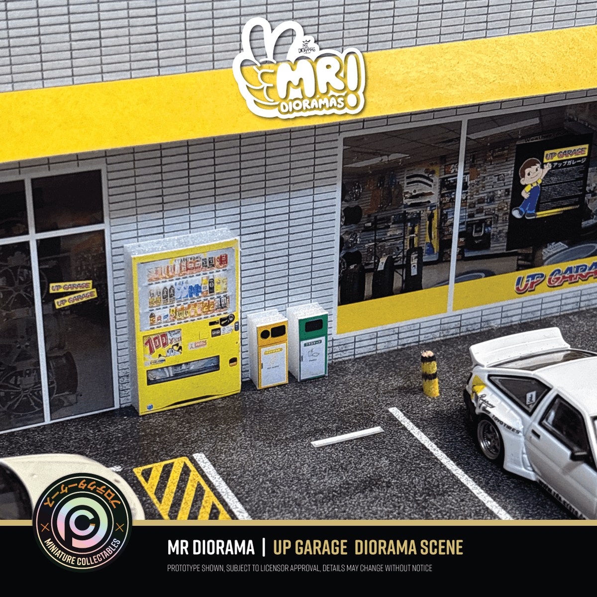 Mr Dioramas - UP Garage Diorama Scene •NEW PREORDER•