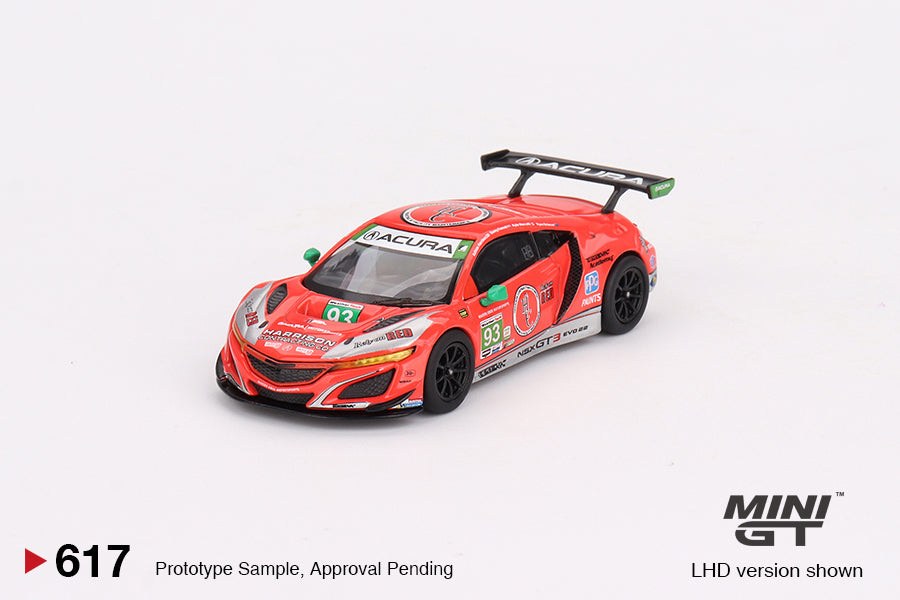 Acura NSX GT3 EVO22 #93 Harrison Contracting Company #617