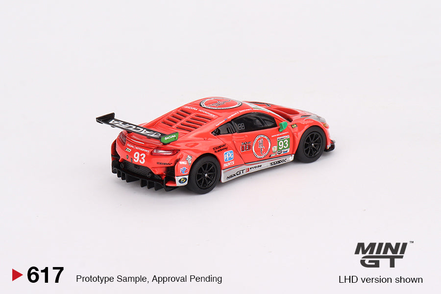 Acura NSX GT3 EVO22 #93 Harrison Contracting Company #617
