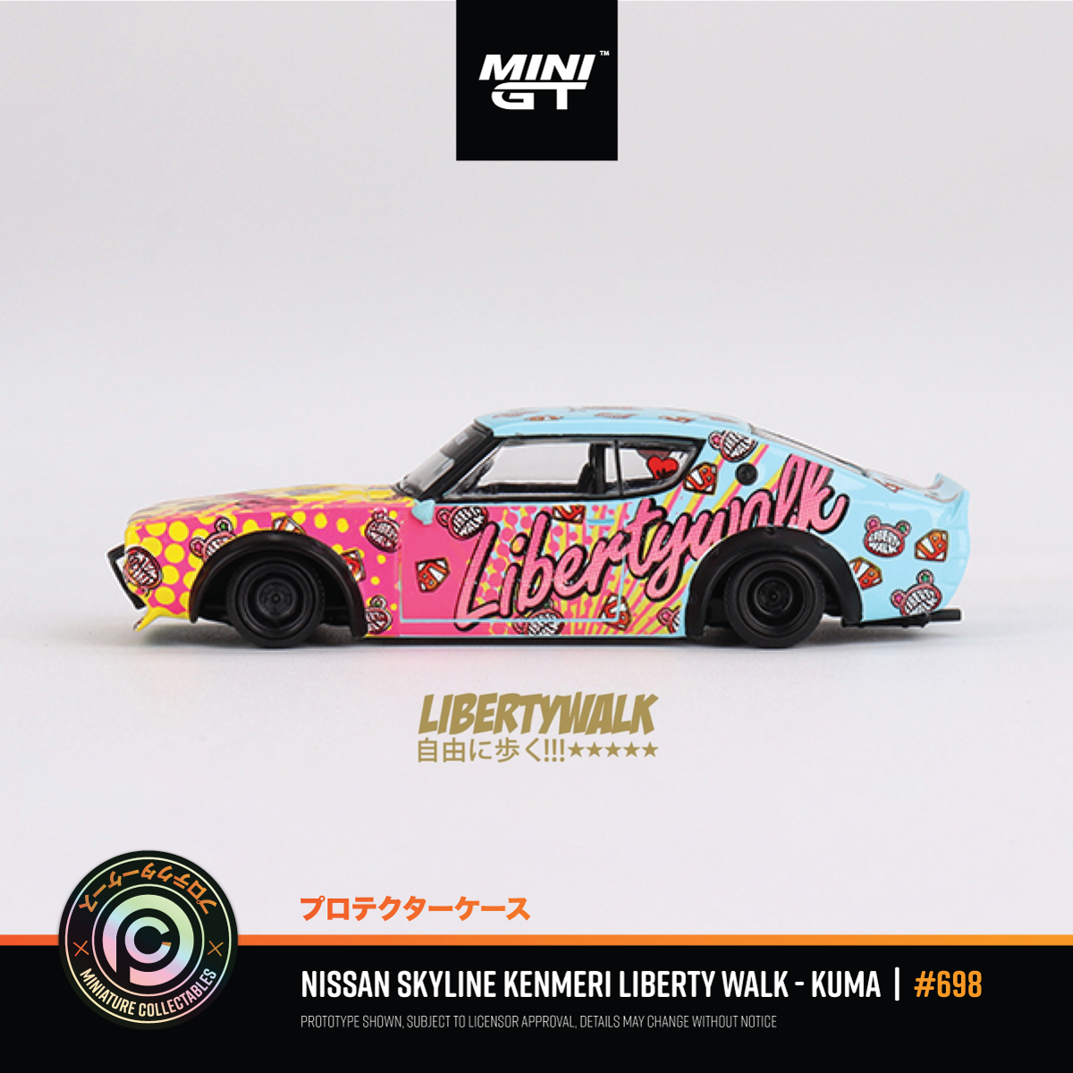 Nissan Skyline Kenmeri Liberty Walk - KUMA (OG/RS Version) #698