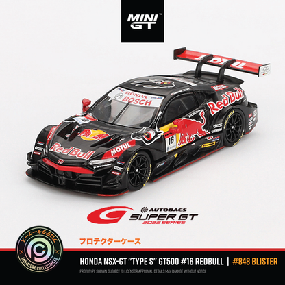 Honda NSX-GT "Type S" GT500 #16 'Red Bull MOTUL MUGEN' #848-BL