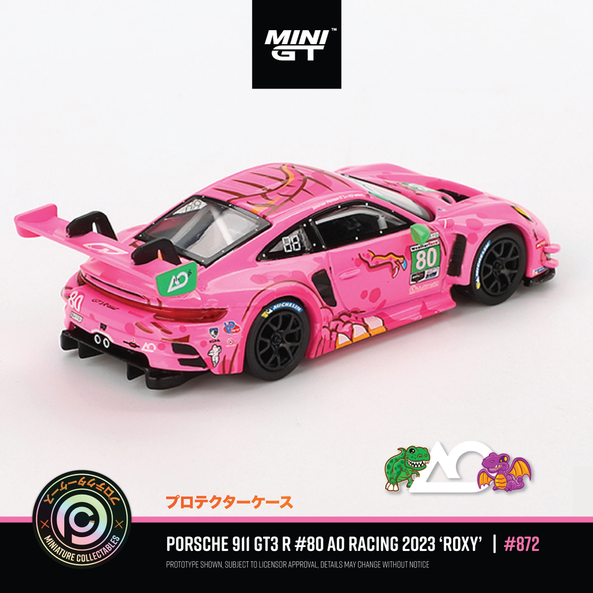 Porsche 911 GT3 R #80 AO Racing 2023 IMSA VIRginia Roxy #MGT0872