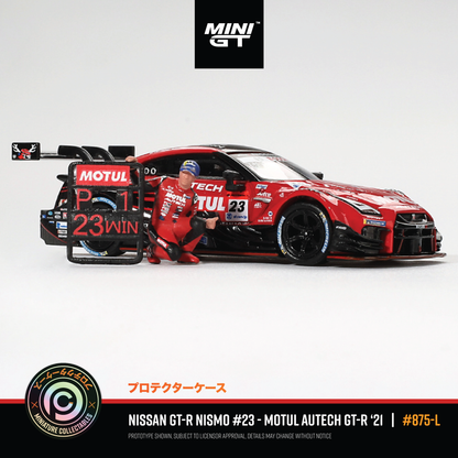 MGT000875-L Nismo Skyline R35 GT-R with Tsugio Matsuda Figurine