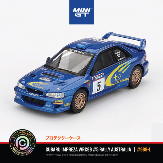 Subaru Impreza WRC99 - #5, Richard Burns/Robert Reid, 1999 Rally Australia #MGT00986-L