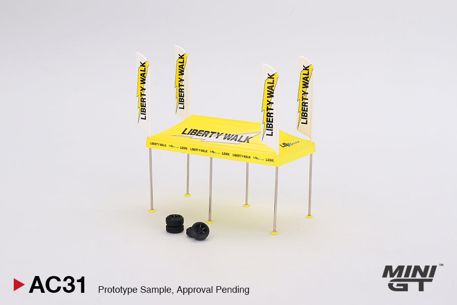 Paddock Service Tent Set - LB Racing #AC31