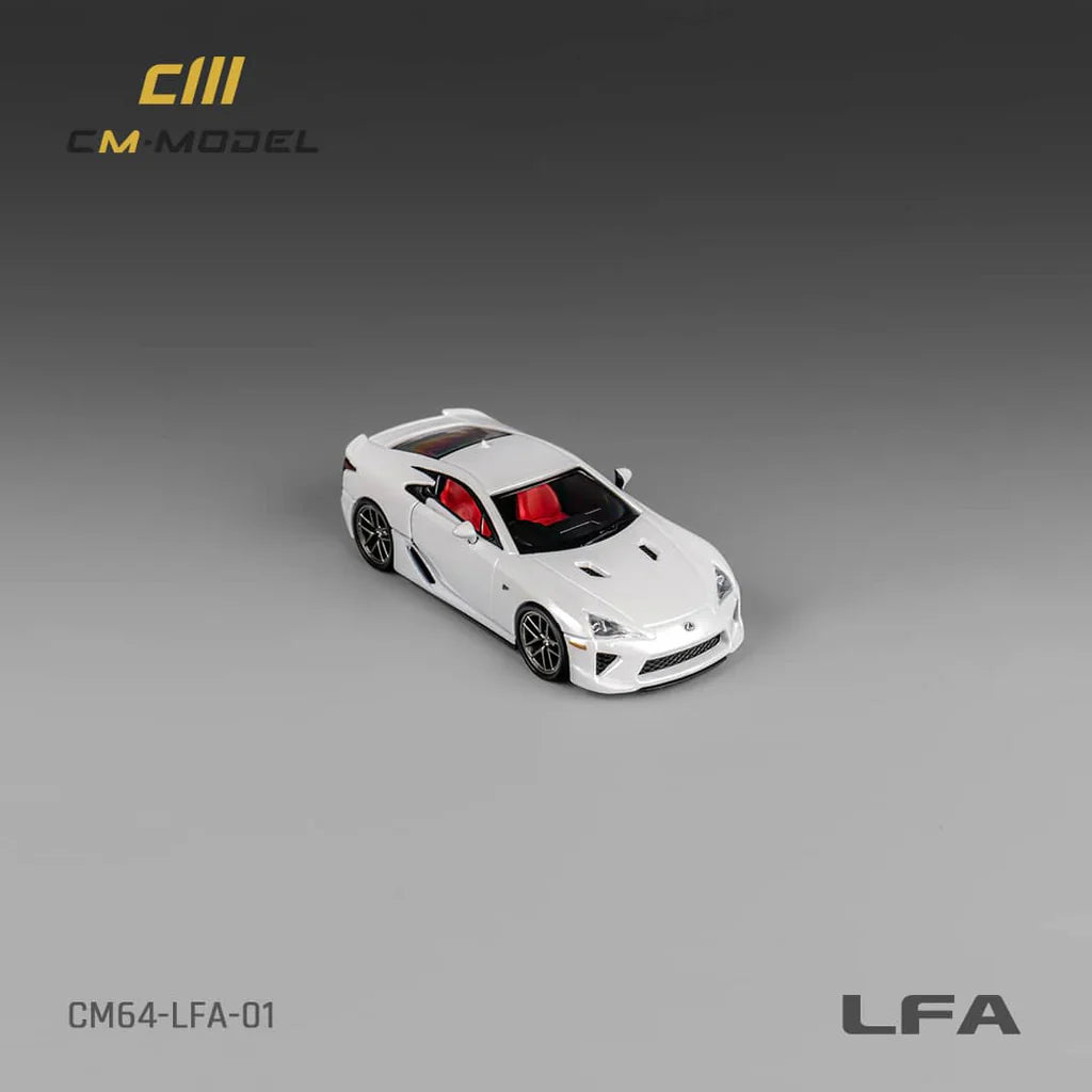 CM Model Lexus LFA 'Metallic Pearl White' - CM64-LFA-01