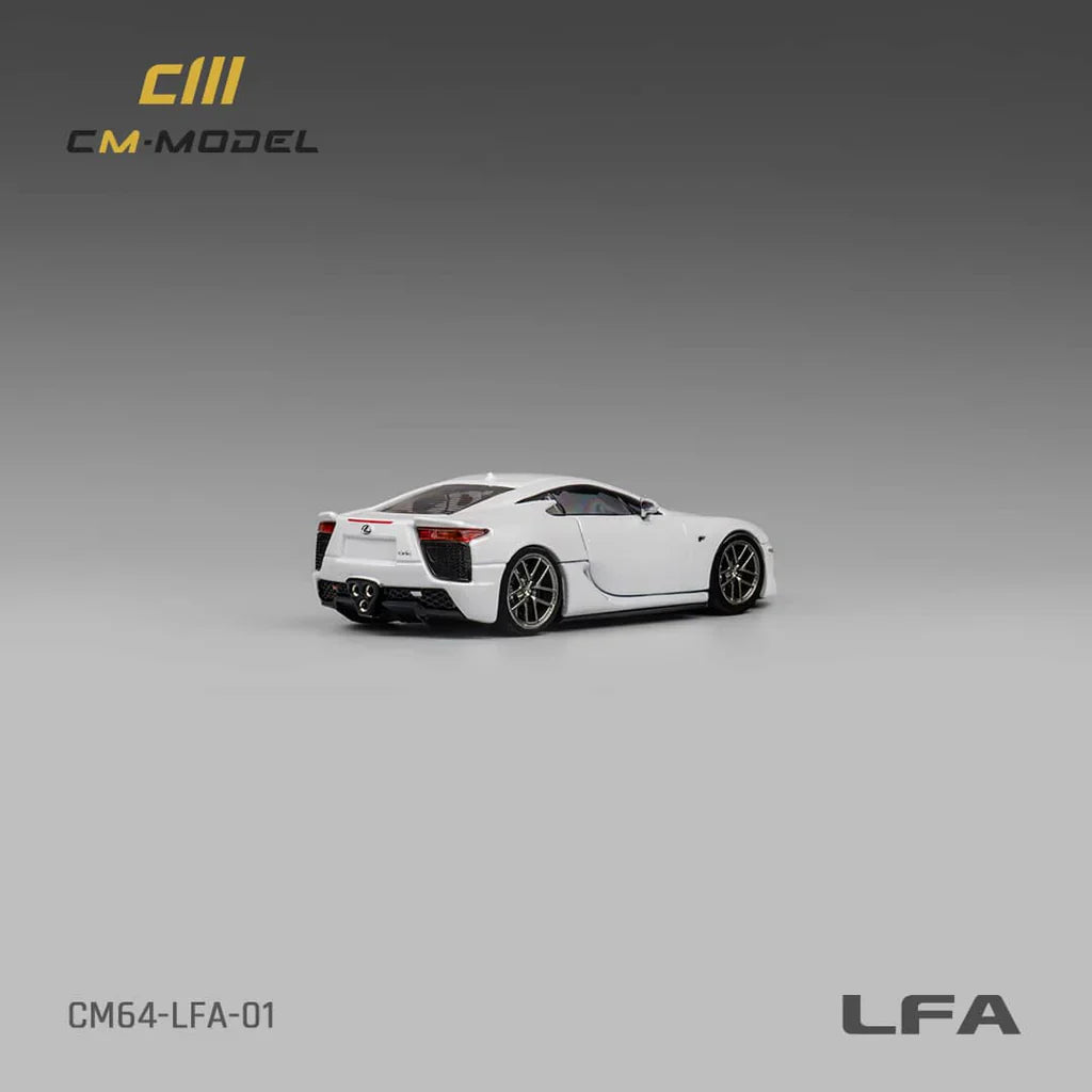 CM Model Lexus LFA 'Metallic Pearl White' - CM64-LFA-01