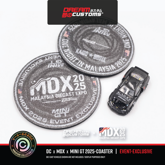 Dream Customs x MDX 2025 Event Exclusive Coaster
