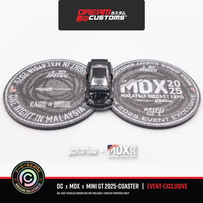 Dream Customs x MDX 2025 Event Exclusive Coaster