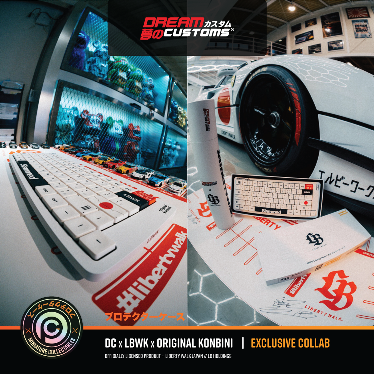 Dream Customs x Liberty Walk (LBWK) x Original Konbini – Exclusive Collab Bundle