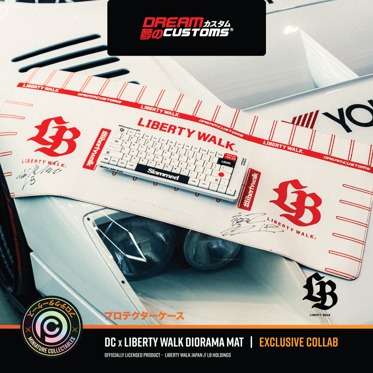 Dream Customs x Liberty Walk (LBWK) PU Diorama Mat - Exclusive Collab