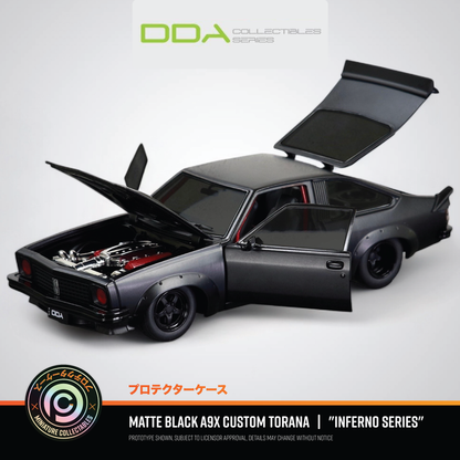 Matte Black A9X Custom Torana by DDA Collectibles - "Inferno Series"