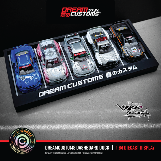 Dream Customs Dashboard Display – 'Diecast Dock Showcase'