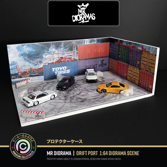 Mr Dioramas - Drift Port (Shipping Containers) Scene