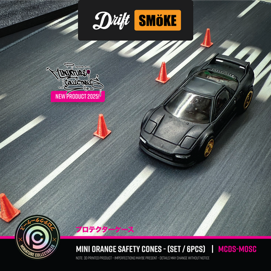 1:64 DRIFT SMoKE - Mini Orange Safety Cones - MCDS-MOSC