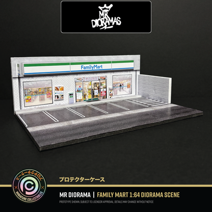 Mr Dioramas - Family Mart Convenience Store Diorama Scene