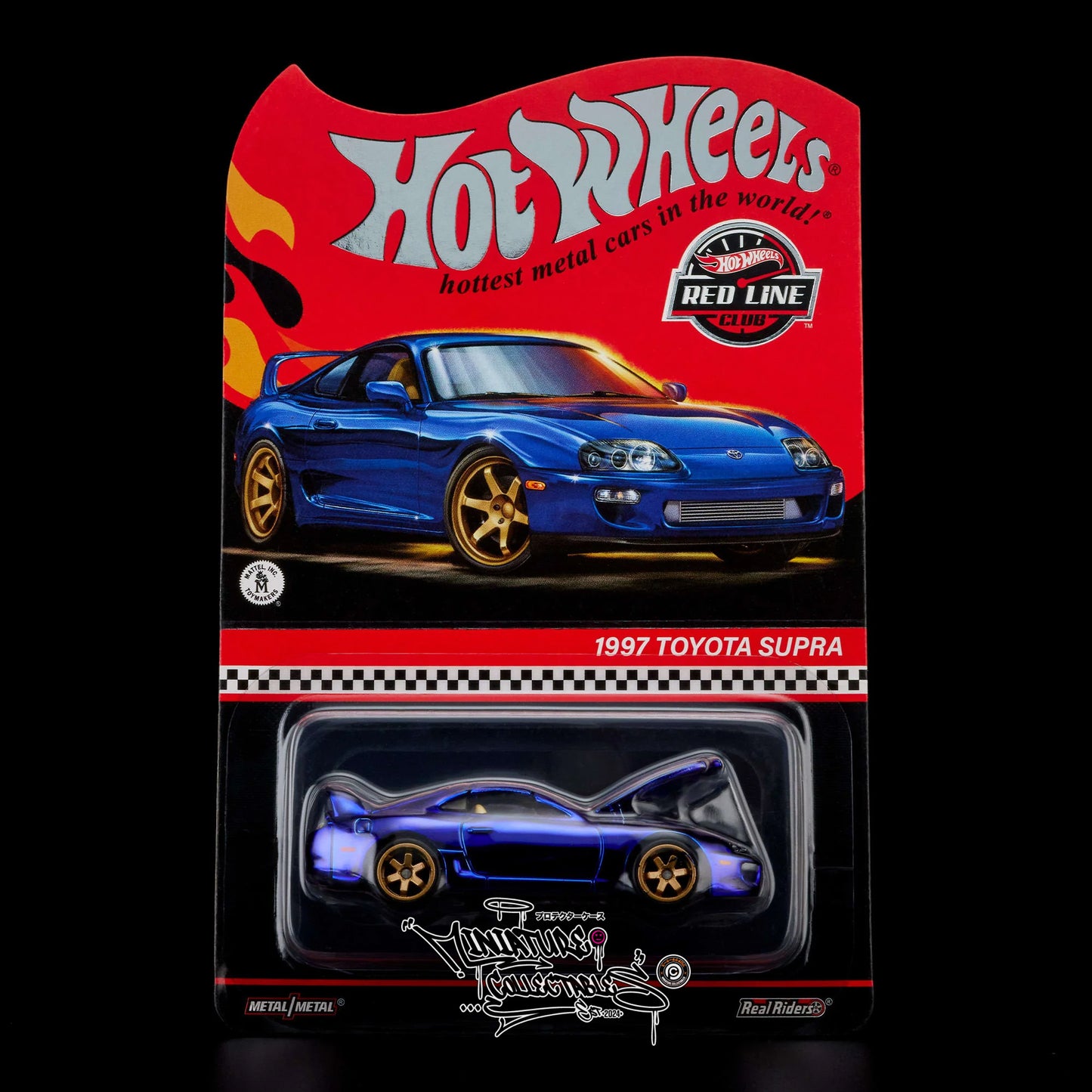Hot Wheels® RLC - Toyota Supra (MK4) Spectraflame Race Team Blue
