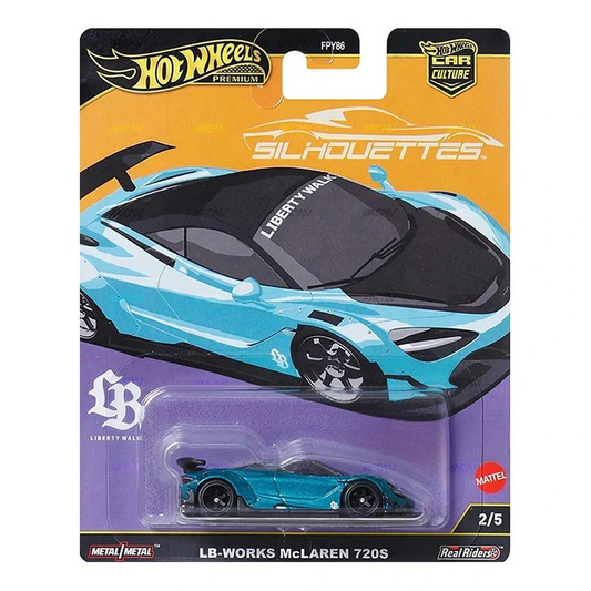 Hot Wheels Premium LB-Works McLaren 720S - 2024 SILHOUETTES 2/5