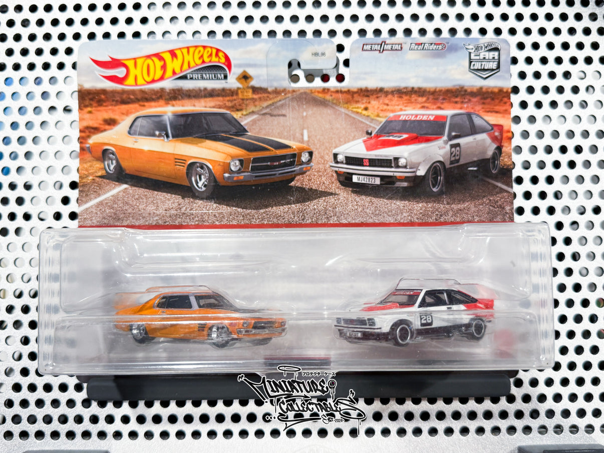 Hot Wheels Premium Twin Pack Holden Monaro & Torana (International S Miniature Collectables