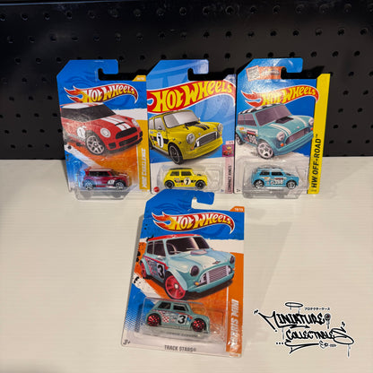 Hot Wheels - Mainline Mini Pack + Treasure Hunt, 4 Assorted Cars