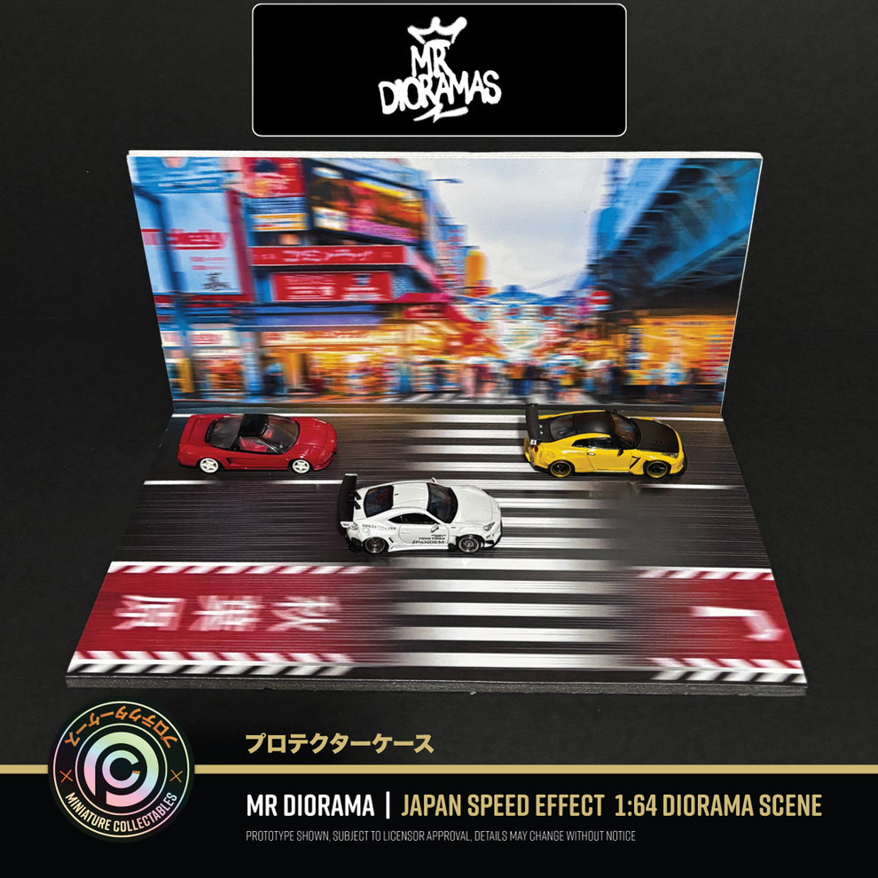 Mr Dioramas - Japan Speed/Motion Effect 1:64 Scene - Now in Australia ...