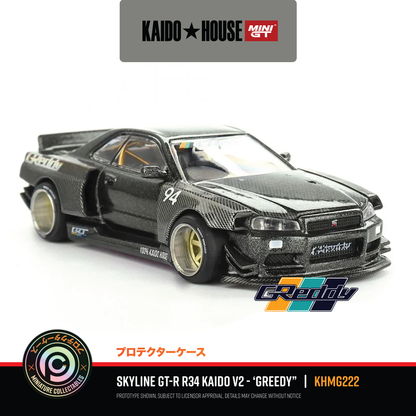 Nissan Skyline GT-R R34 Kaido Works GReedy V2 #KHMG222