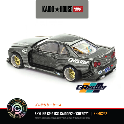 Nissan Skyline GT-R R34 Kaido Works GReedy V2 #KHMG222