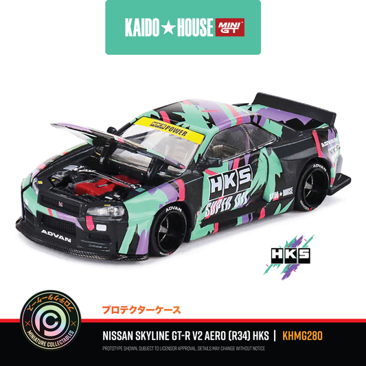 Nissan Skyline GT-R R34 Kaido Works (V2 Aero) HKS #KHMG230